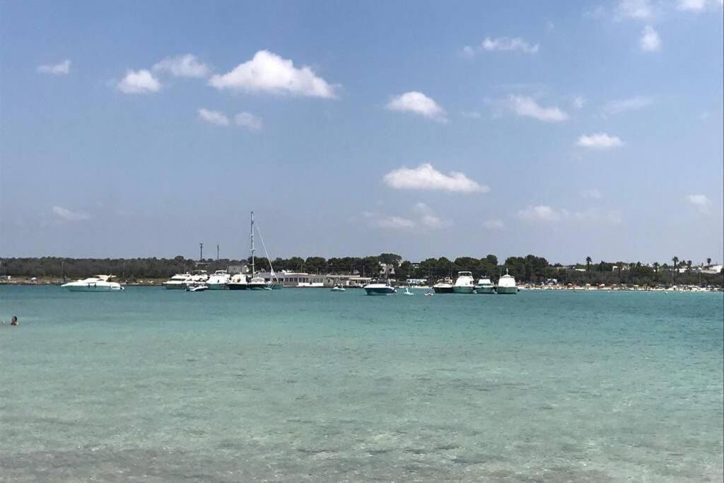 Villa LUMINARIA casa nuova in Salento fronte mare!!! Sant Isidoro  Esterno foto